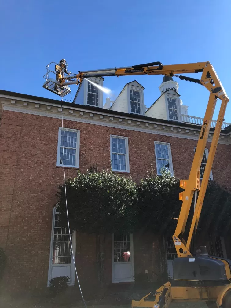 Commercial Pressure Washing Synovus Bank in Sumter, SC